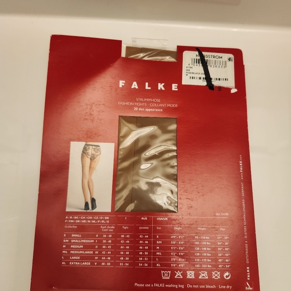 FALKE Floral Sheer Tights - Picture 9 of 12